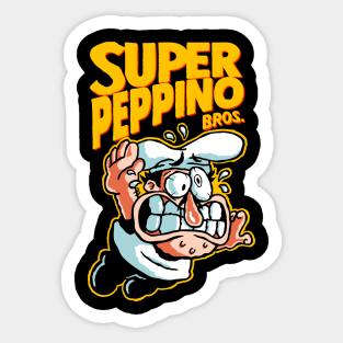 Super Peppino v2 Sticker